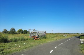 Nova zgrada na Karađorđevom putu zarasla u ambroziju i drugi korov