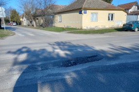 Krater u Gundulićevoj ulici