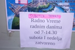 Uplatna mesta Subotica transa na Teslinom i Paliću ne rade