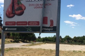 Lokacija u Bajmoku - prijava rizika/opasnosti na putevima