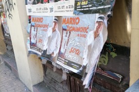 Ruglo u najužem jezgru grada (prodavnica "Borovo")