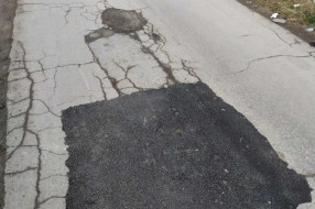 Udarne rupe u Durmitorskoj ulici