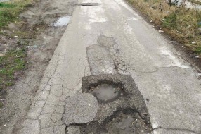Udarne rupe u Durmitorskoj ulici
