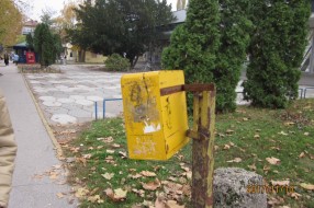 Poštansko sanduče na Radijalcu