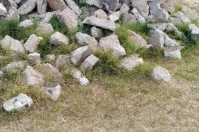 Zapušteno i neuređeno groblje u Dudovoj šumi