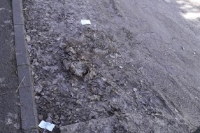 Zapušten parking u ulici Dinka Zlatarića