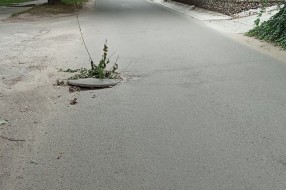 Poluotvorena šahta u Uskočkoj ulici