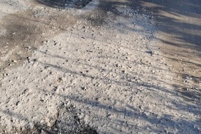Udarne rupe u Ulici Jelene Ćetković..