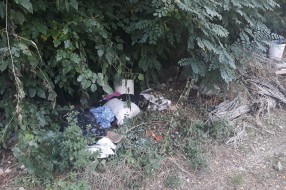 Mini deponija na Somborskoj pruzi