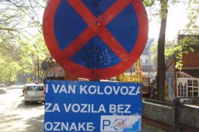 Nepropisno parkiranje po gradu