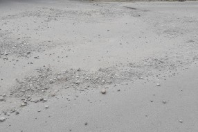 Udarne rupe kod podvožnjaka između Bolmanske I Prvog ustanka