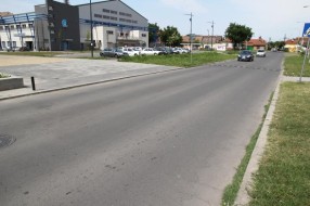 Pešački prelaz na putu između Gabrić ćuprije i bazena