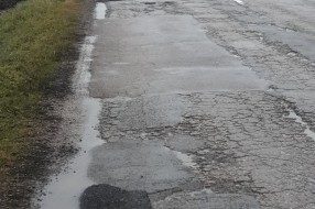 Opšte stanje puta na deonici Novi Žednik-Čantavir