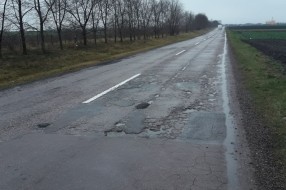 Opšte stanje puta na deonici Novi Žednik-Čantavir
