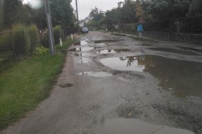 Asfalt u prometnoj ulici Čede Žice