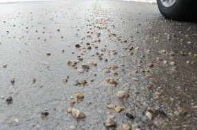 Posipanje ulica rizlom