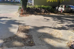 Ostaci radova na javnoj površini ostavljeni nedeljama