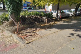 Ostaci radova na javnoj površini ostavljeni nedeljama