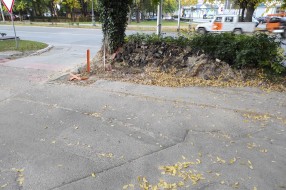 Ostaci radova na javnoj površini ostavljeni nedeljama