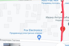 Nasipanje tucanika u ulici Ivana Antunovića