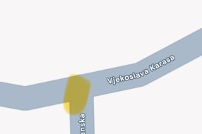 Nedovršeni radovi na putu već godinu dana (ugao Vjekoslava Karasa i Balkanske)