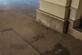 Prljav, štrokav centar grada