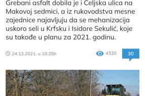 Grebani asfalt u Celjskoj ulici - od obećanja do razočaranja