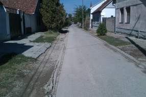 Raskopana površina u Skerlićevoj ulici
