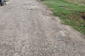 Katastrofalna situacija sa lokalnim putem i centrom naselja (Gornji Tavankut)