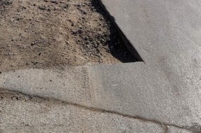 Udarne rupe, posledica izgradnje Majšanskog mosta