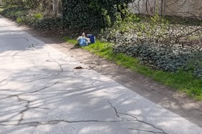 Otpad na početku ulice Jovana Cvijića