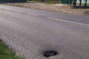 Udarne rupe u Ulici Franje Kluza
