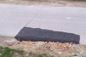 Oštećenje kolovoza u Mačvanskoj