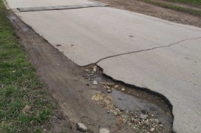 Oštećenje kolovoza u Mačvanskoj
