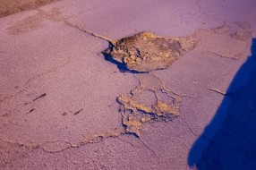 Udarne rupe u Somborskoj ulici
