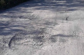 Stanje puta u Koparskoj ulici