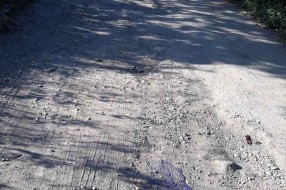 Stanje puta u Koparskoj ulici