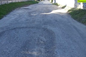 Stanje puta u Koparskoj ulici