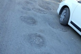 Stanje puta u Koparskoj ulici