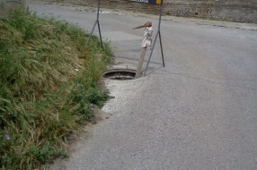 Bezbednost ugrožena zbog krađe poklopca sa šahte