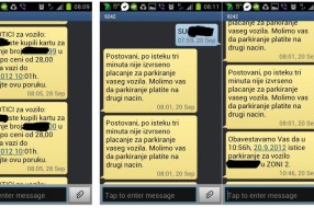 Problem sa plaćanjem parkinga