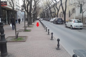 Dvosmerne biciklističke staze u Ulici Dimitrija Tucovića