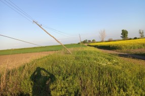 Trula strujna bandera od Gabrića prema Šupljaku