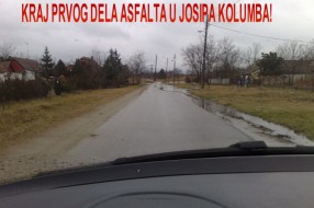 Ulica Josipa Kolumba pod vodom