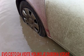 Ulica Josipa Kolumba pod vodom