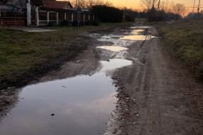 Železnička ulica na Paliću neprohodna posle padavina