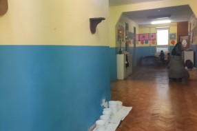 Vlaga i prokišnjavanje u obdaništu "Mandarina"