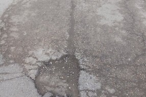Krateri na ulici