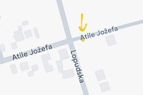 Udarna rupa posle raskrsnice Lopudske i Atile Jožefa
