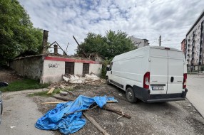 Neograđeno gradilište na Radijalcu